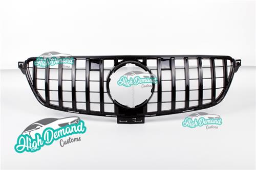 GLE COUPE W292 GT 15-18BLACK GTR STYLE FRONT GRILLE FOR BENZ GLE CLASS COUPE W292 15-18